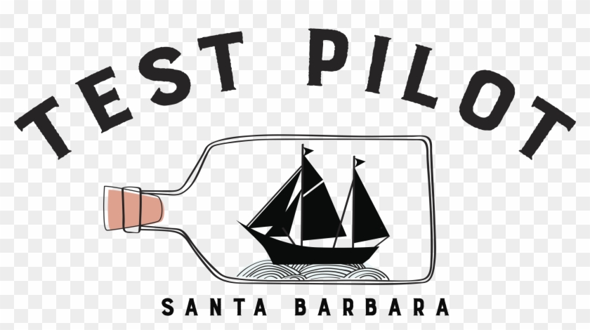 Test Pilot Main - Test Pilot Santa Barbara Logo Clipart