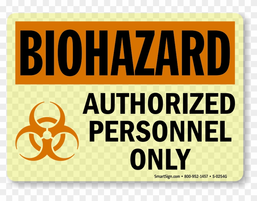 Zoom - Buy - Biohazard Sign Keep Out Clipart #3574562