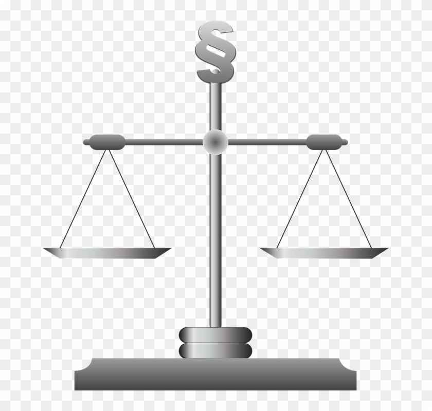 Horizontal, Justice, Right, Law, Case Law, Court - Scale Imbalance Clipart #3574564