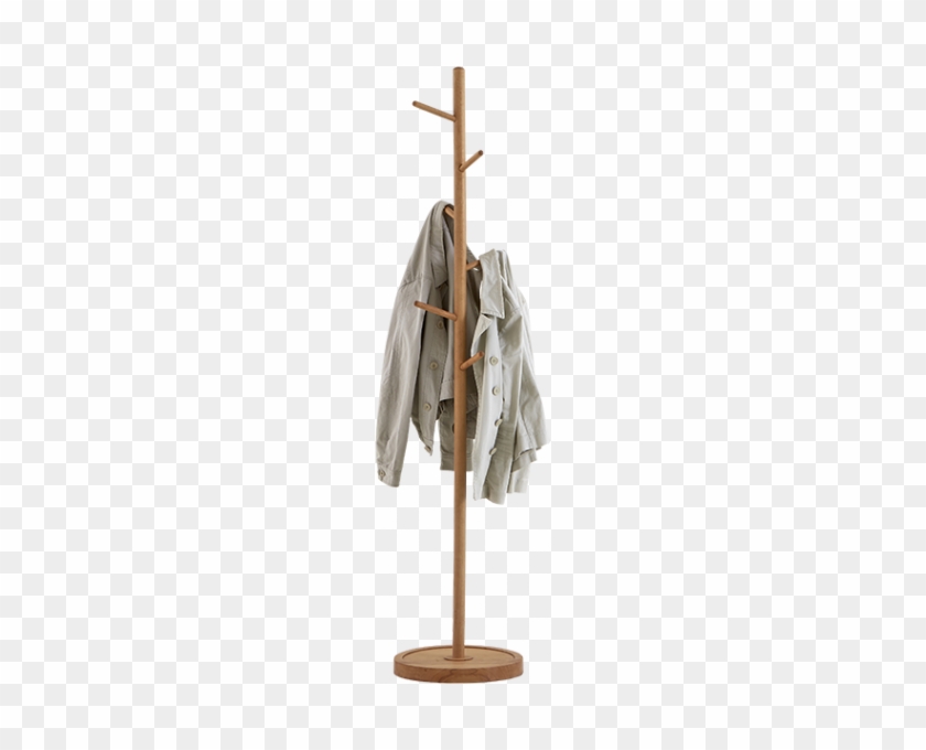 Hornby Solid Wood Cloth Hanger - Coat Hanger Stand Png Clipart #3574970