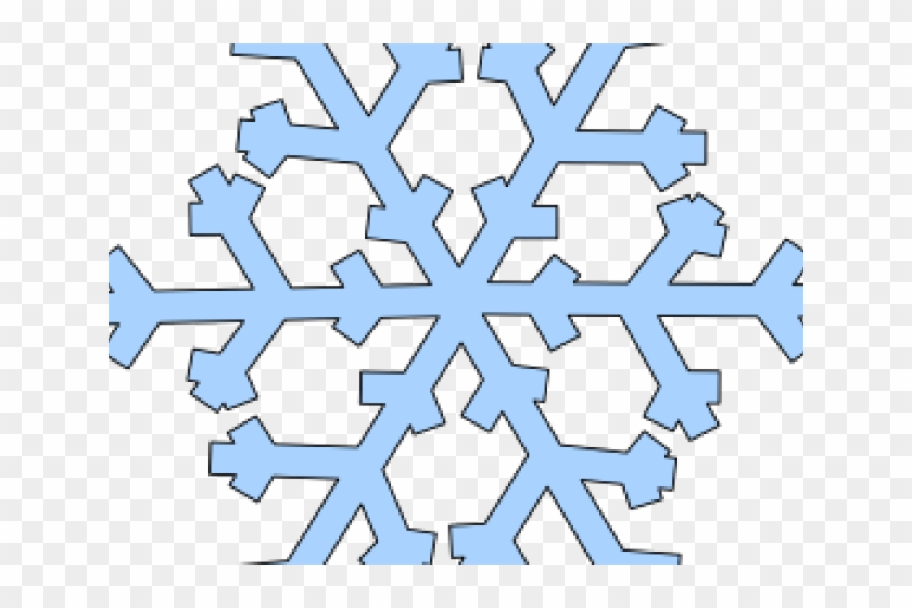 Snowflake Clipart Simple - Red Snowflake Transparent Background - Png Download