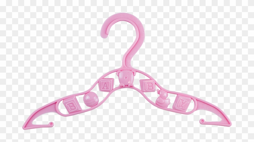 Pink Baby Clothes Hangers - Clothes Hanger Clipart #3575577