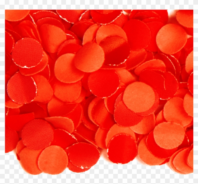 Konfetti Papier Rot - Confeti Naranja Clipart