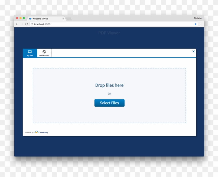 The Openuploadwidget Method On The Cloudinary Object - Vue Image Upload Clipart