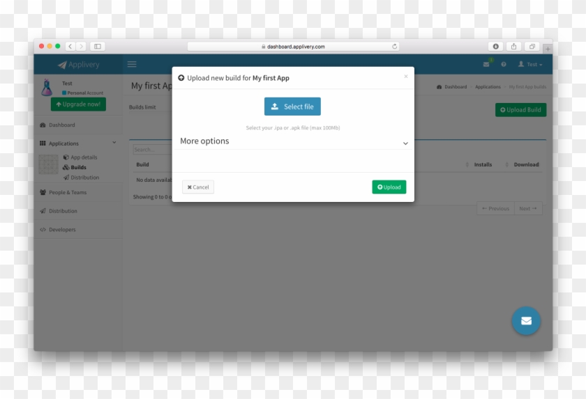 Now Click Upload Build Button - Trading Strategy Clipart
