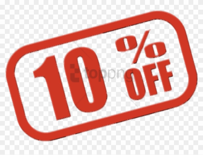 Free Png 10% Off Sign Png Image With Transparent Background - 10 Off Png Clipart