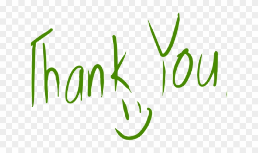 Thank You Png Transparent Images - Thank You Clipart #3577410