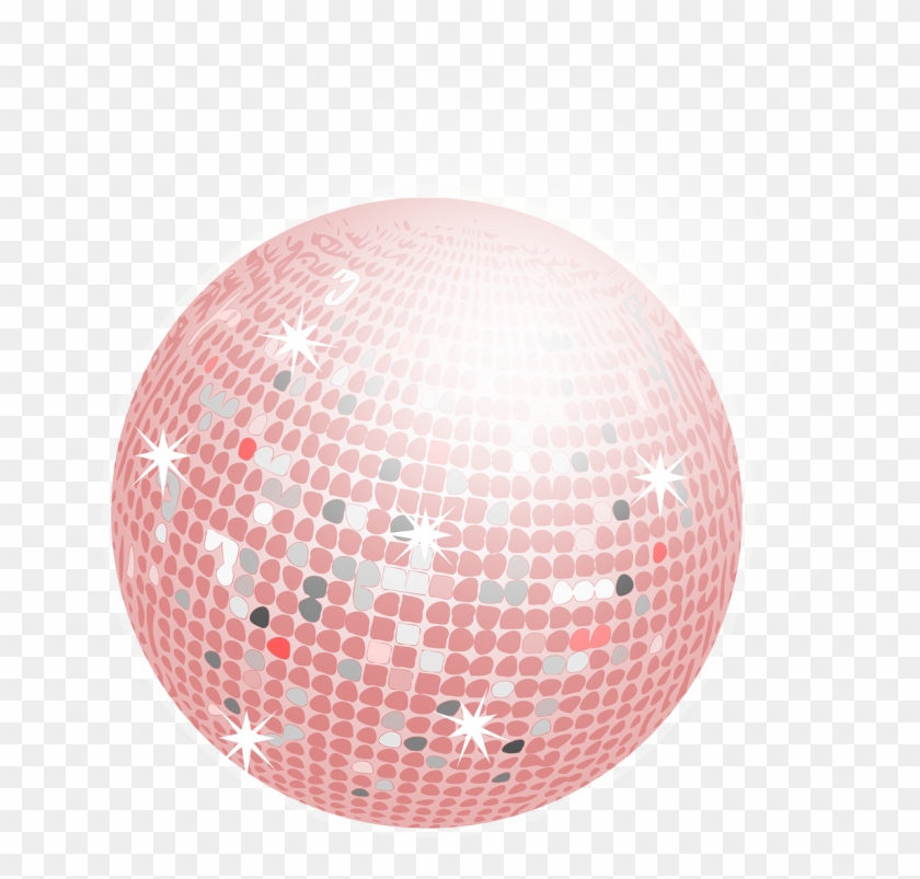 Mirror Ball Disco Mirror Glitter Png Image - Red Disco Ball Png Clipart #3577894