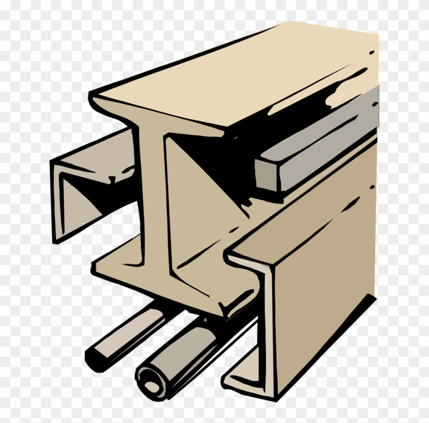 I-beam Steel Scrap Metal - Steel Clip Art - Png Download #3578205
