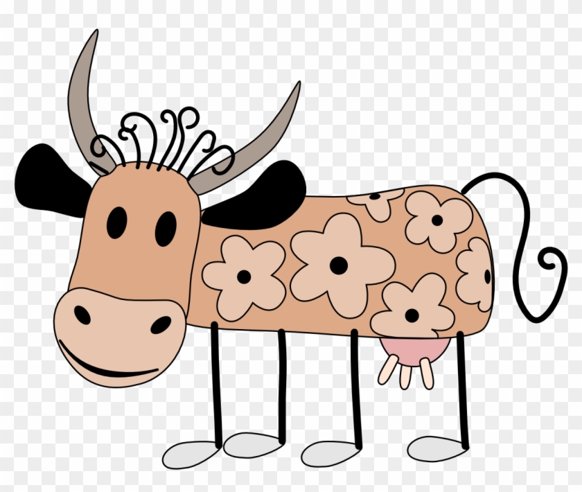 Cool Calves - Vacas De Diferentes Colores Clipart