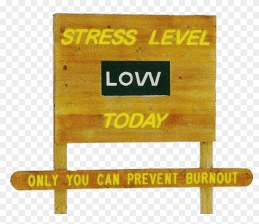 You Are Now North Of The Stress Zone - Sign Clipart #3578446