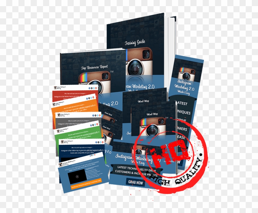 Our Step By Step Instagram Marketing - Flyer Clipart