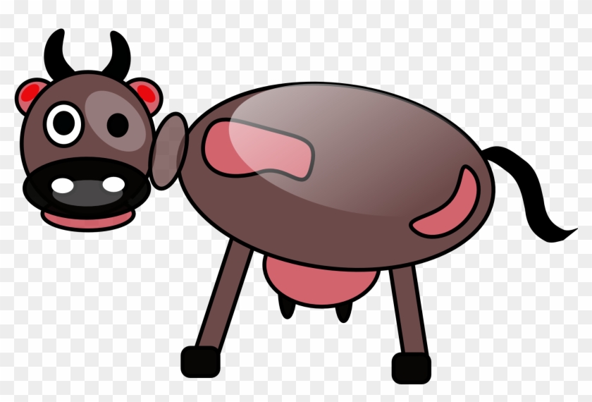 Mucca Cow 1969px 206 - Cattle Clipart #3578713