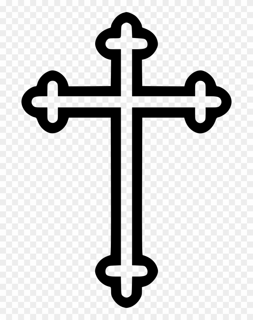 Cross Christian Religion Symbol Byzantine Comments - Orthodox Cross Png Clipart #3578737