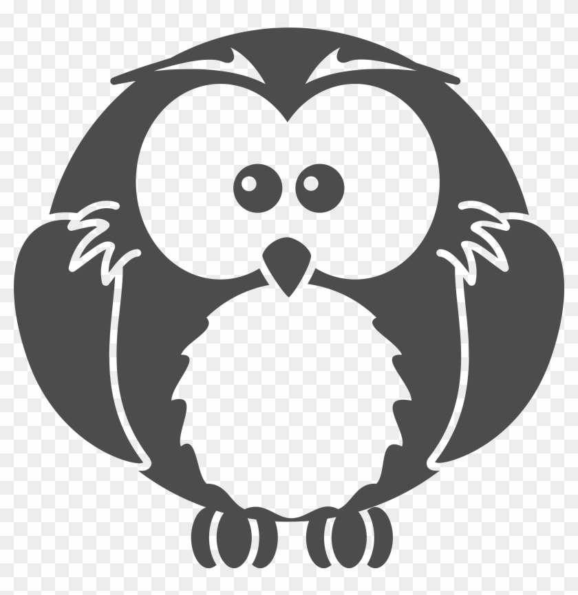 This Free Icons Png Design Of Cartoon Owl - Owl Cartoon Face Png Clipart #3578965