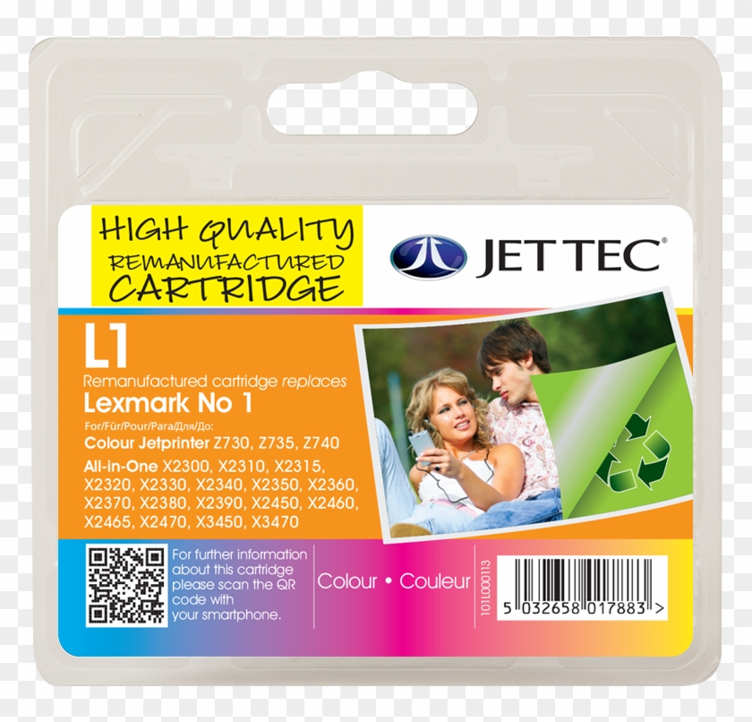 Lexmark No1 - Ink Cartridge Clipart #3579581