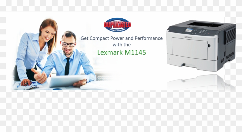 Duplicated Proudly Presents The Lexmark M1145 Compact - Air Conditioning Clipart