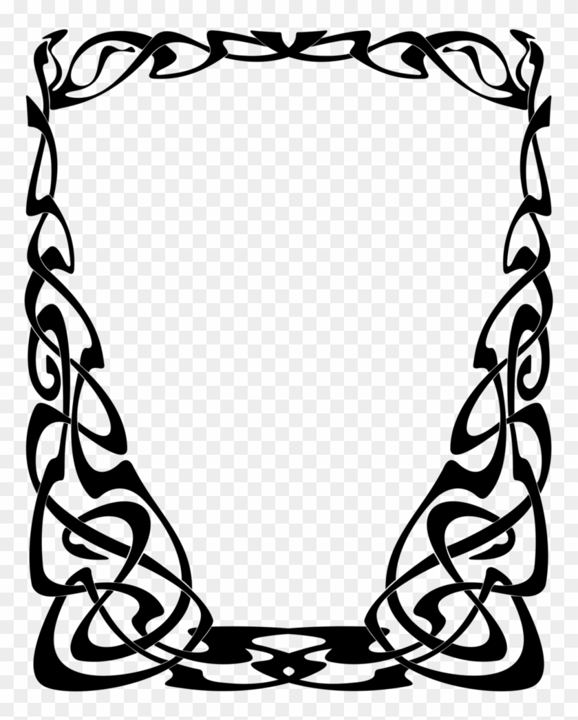 Art Nouveau Patterns - Art Nouveau Vector Free Download Clipart