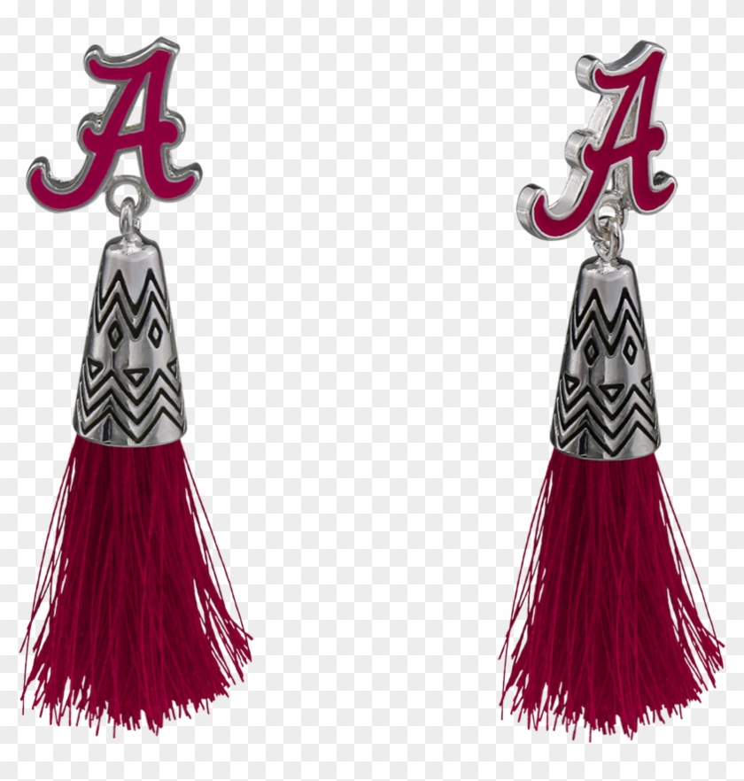 Alabama Crimson Tide Mvp Earrings - Earrings Clipart #3580334