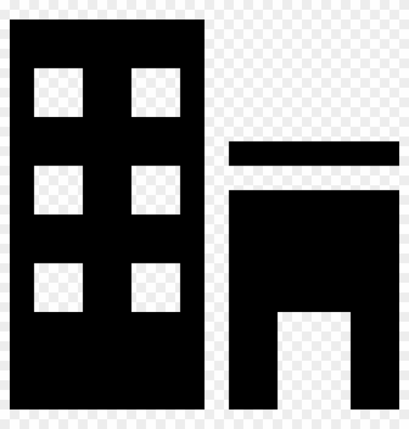 Png File Svg - Flat Office Building Icon Clipart