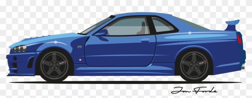 Master Lead 0007 Vector Smart Object - Nissan Skyline Gtr R34 Png Clipart #3580625