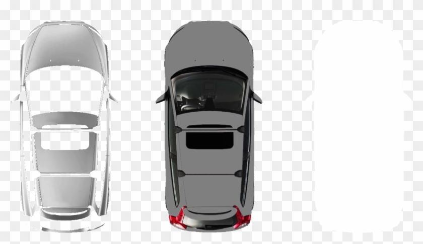 I Then Made A Rough Height Map Of The Car By Hand, - Car For Map Png Clipart #3580632