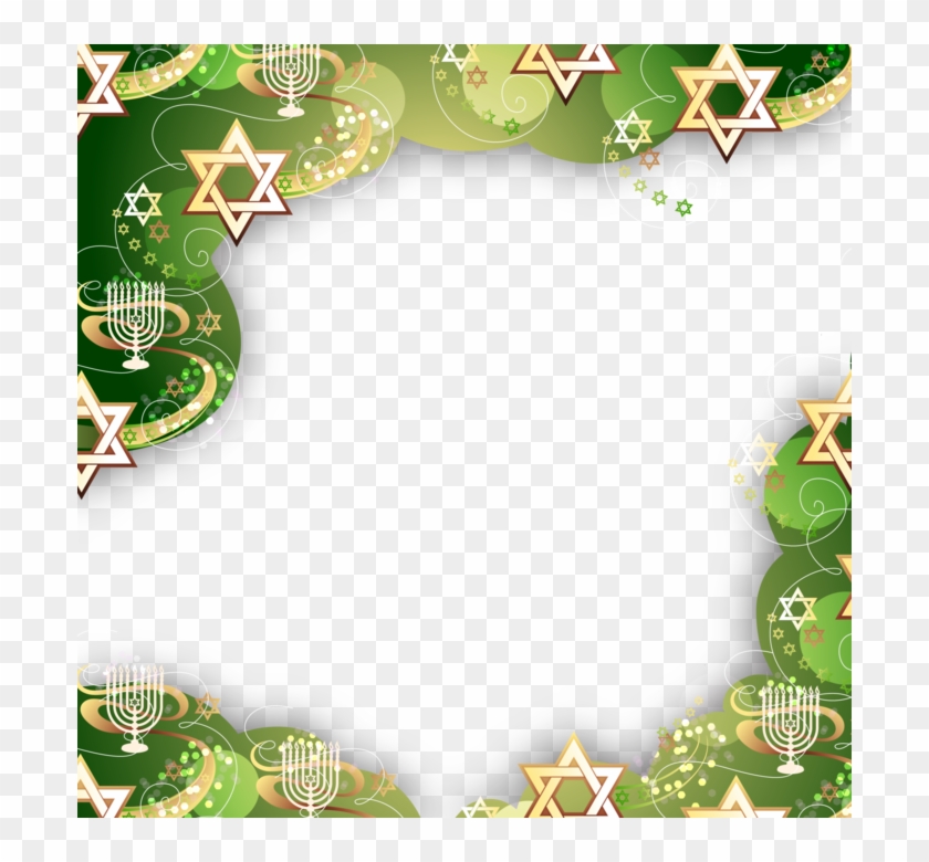 Hanukkah Frame Transparent Clipart
