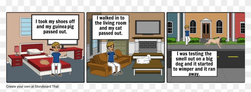 Smelly Feet - Cartoon Clipart