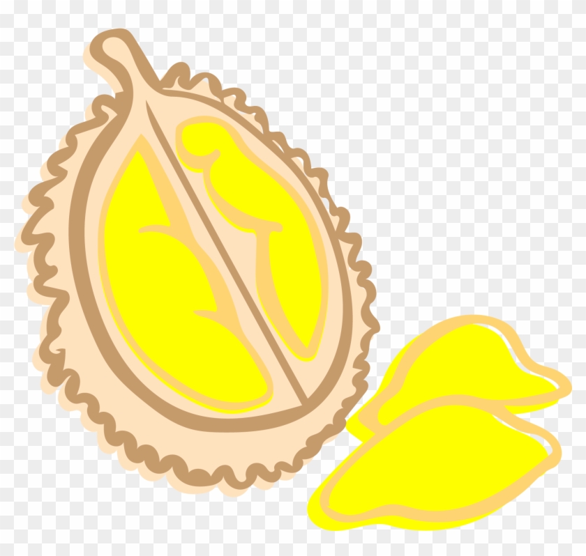 Durian - Illustration Clipart