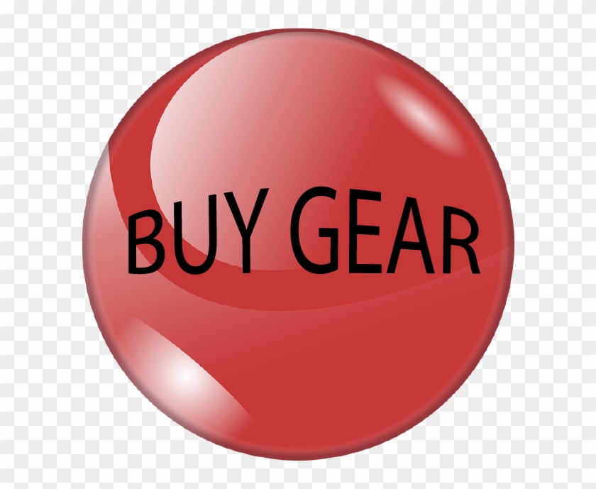 Buy Gear Button - Circle Clipart #3581762