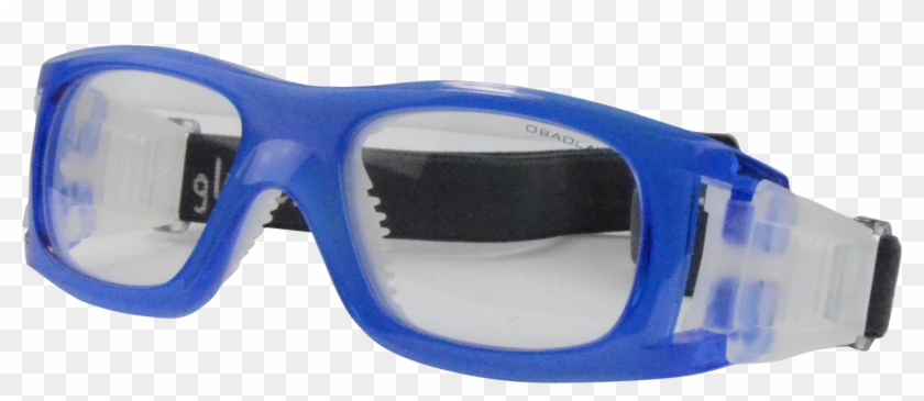 Sp0863 Blue Sports Goggles - Plastic Clipart