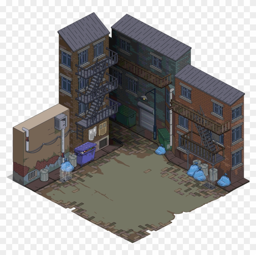 Orphan Alley - House Clipart