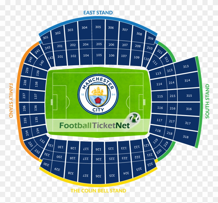 Man City Stadium Seat Plan Clipart #3582849