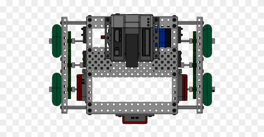 Recbot Top Down - Electronic Component Clipart