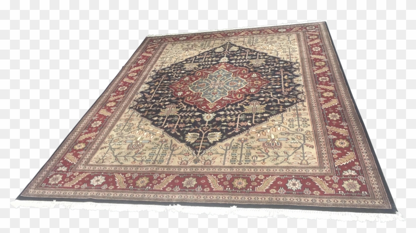 Png Library Stock Indo Tabriz Carpet X Chairish - Carpet Clipart #3583279