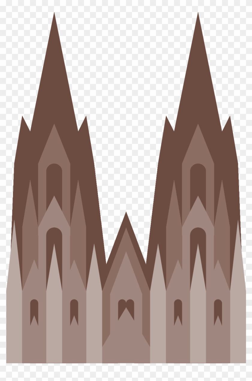 Cologne Cathedral Icon - Emoji Kölner Dom Clipart
