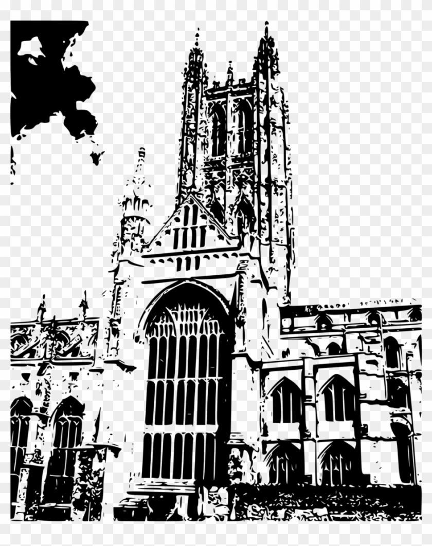 Canterbury Cathedral Clipart Canterbury Cathedral Durham - Canterbury Cathedral Clipart - Png Download