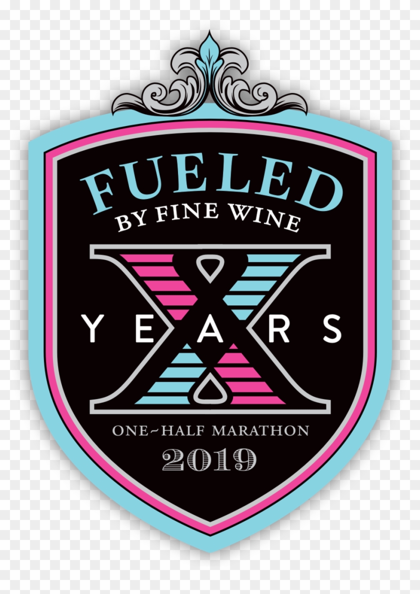 2019 Half Marathon 10 Year Anniversary - 10th Year Anniversary Clipart #3583659