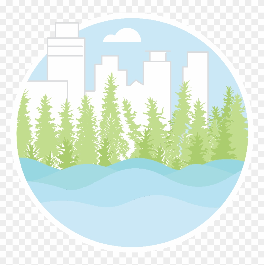 Saint Mark's - Episcopal - Cathedral - Colorado Spruce Clipart #3584484