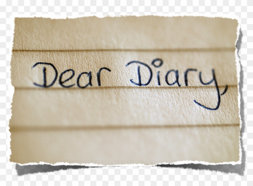 Letterbalm Dear Diary - Dear Diary Transparent Clipart #3584811