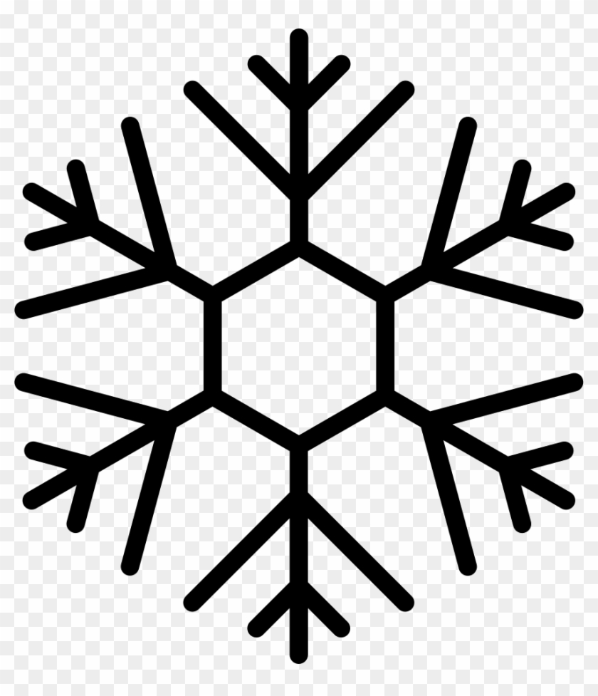 Png File - Disegno Di Un Fiocco Di Neve Clipart