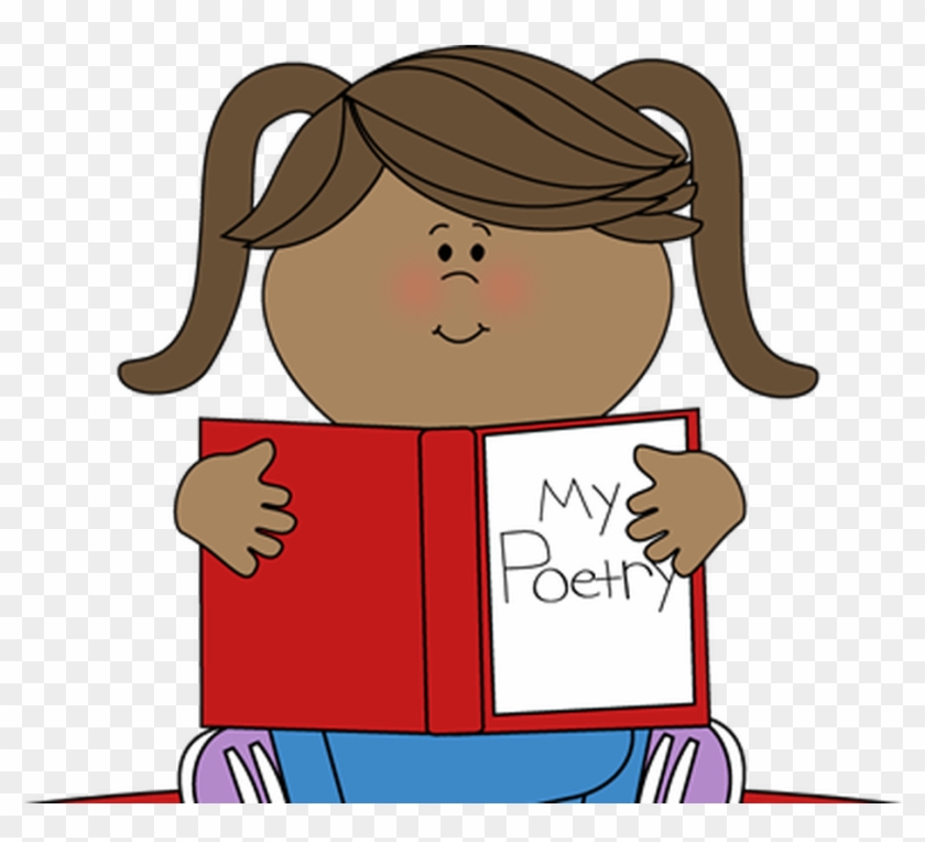 Poem Clipart Performance Poetry - Poetry Journal Cover Kindergarten - Png Download #3585051