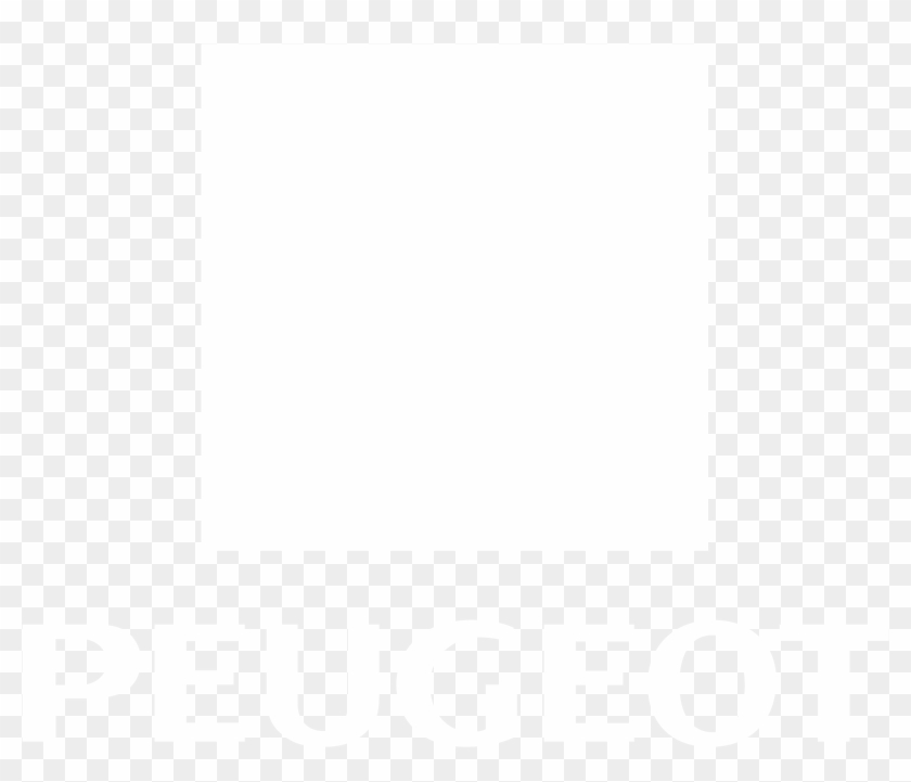 Peugeot Logo Black And White - Johns Hopkins Logo White Clipart #3585194