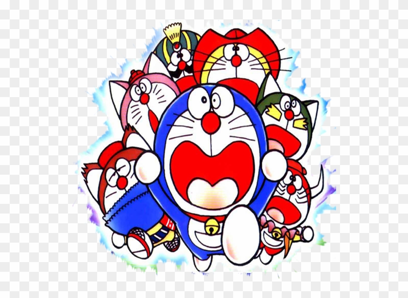 19774201302281101372 6 Fonds Doraemon 1024 - Doraemon And His Brothers Clipart #3585333