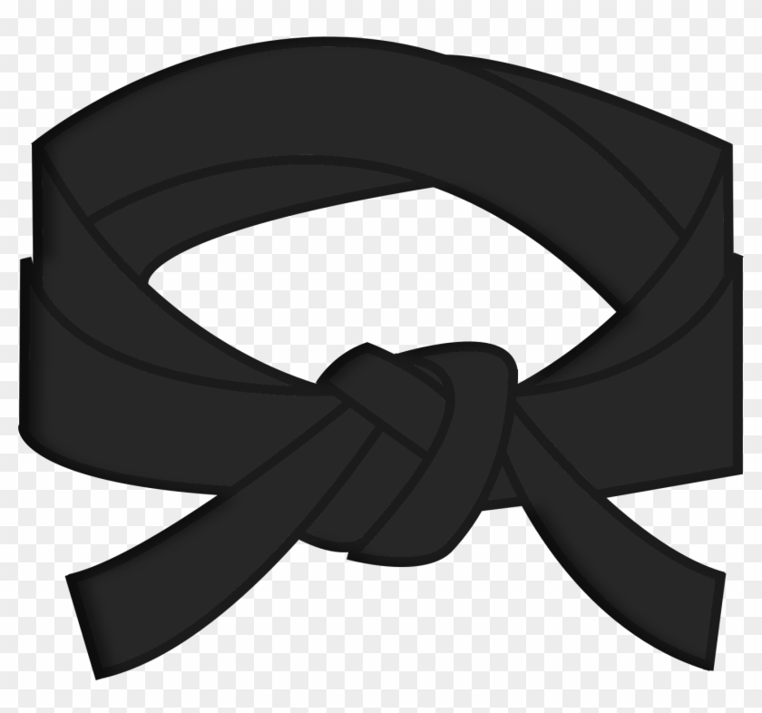 Karate Belt - Karate Black Belt Png Clipart
