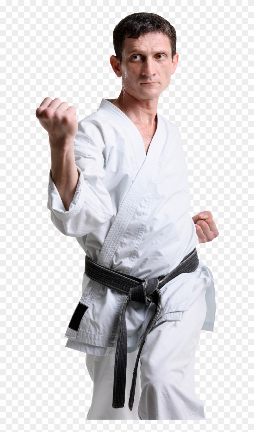 Karate Man Transparent Background Clipart