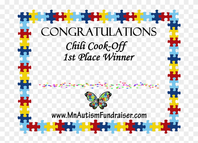 24 Images Of 1st Place Certificate Template Chili Cook - Chili Cook Off Award Certificate Clipart #3586442