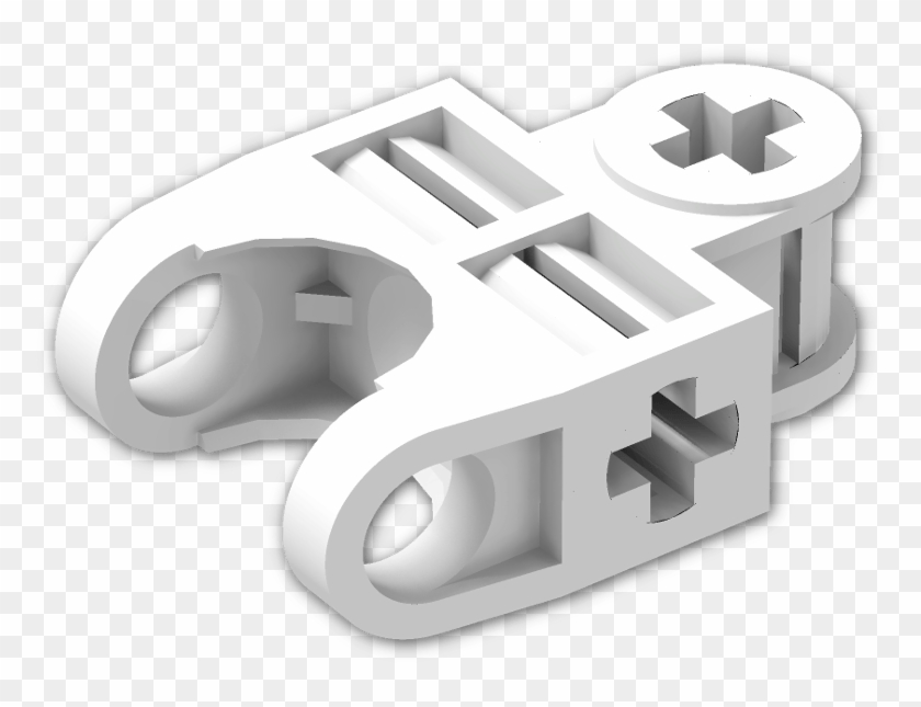 Technic Ball Socket 3 X 2 Single Rounded - Dollar Clipart #3586764