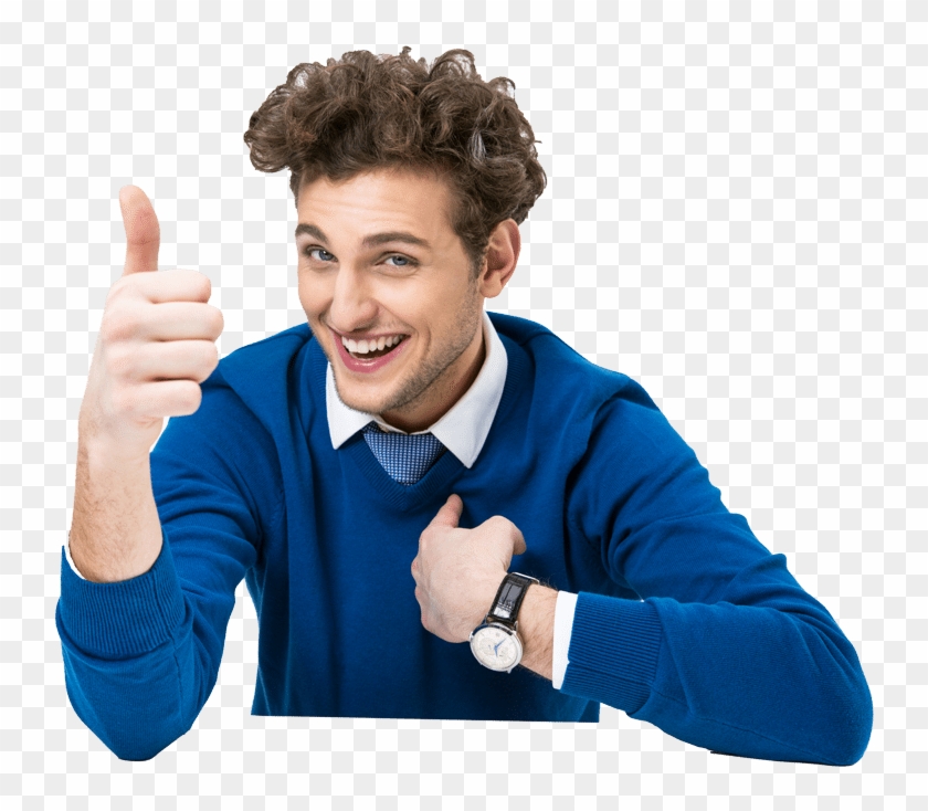 Thumbs Up Guy - Good Guy Vapes Clipart