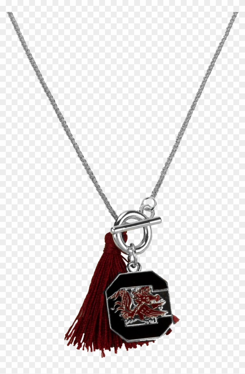 University Of South Carolina Tassel Norma Necklace - Locket Clipart #3586806